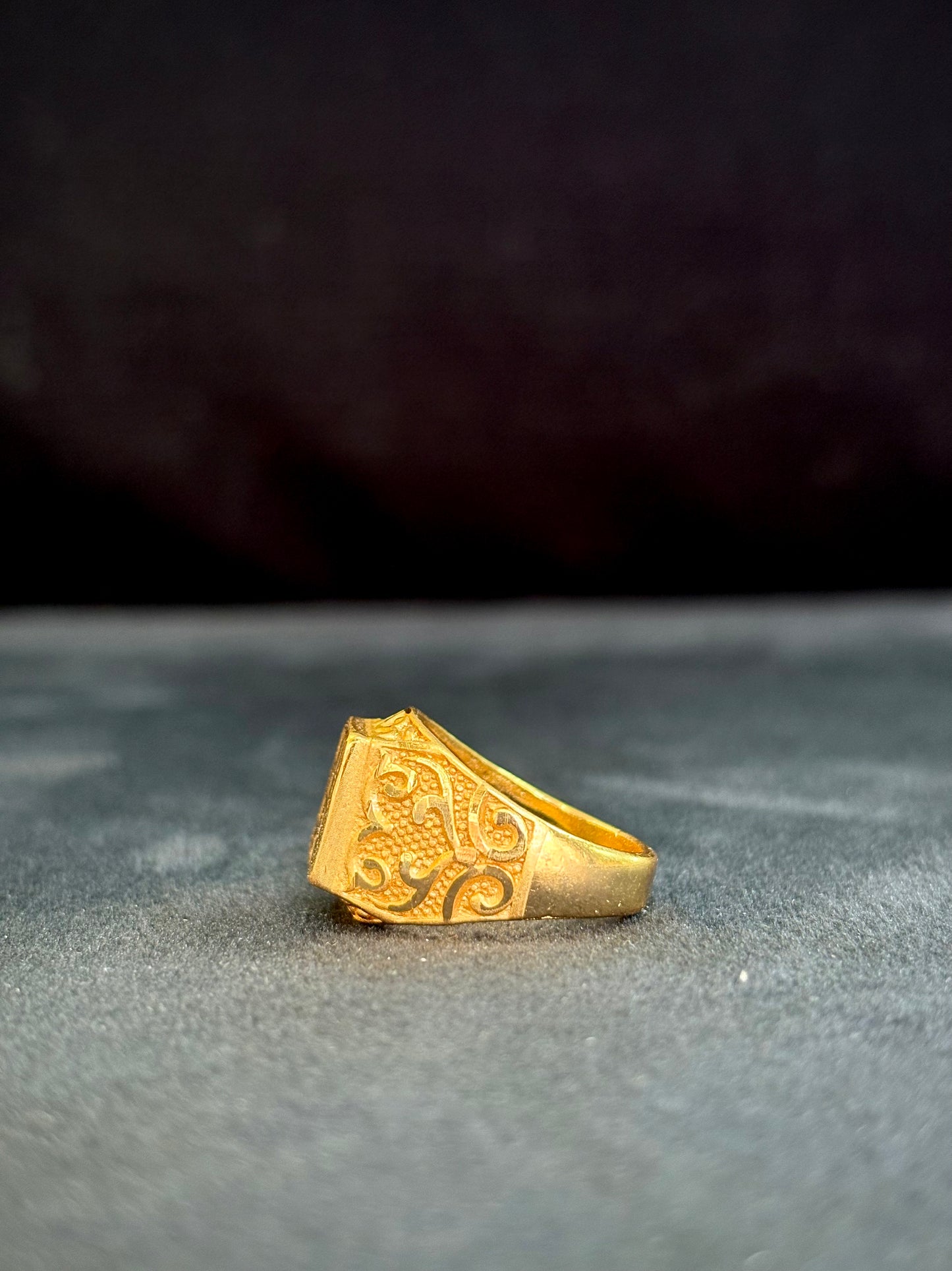 Sudoku Ring – 1 Gram Gold-Plated - Size 18 to 28, 5gm