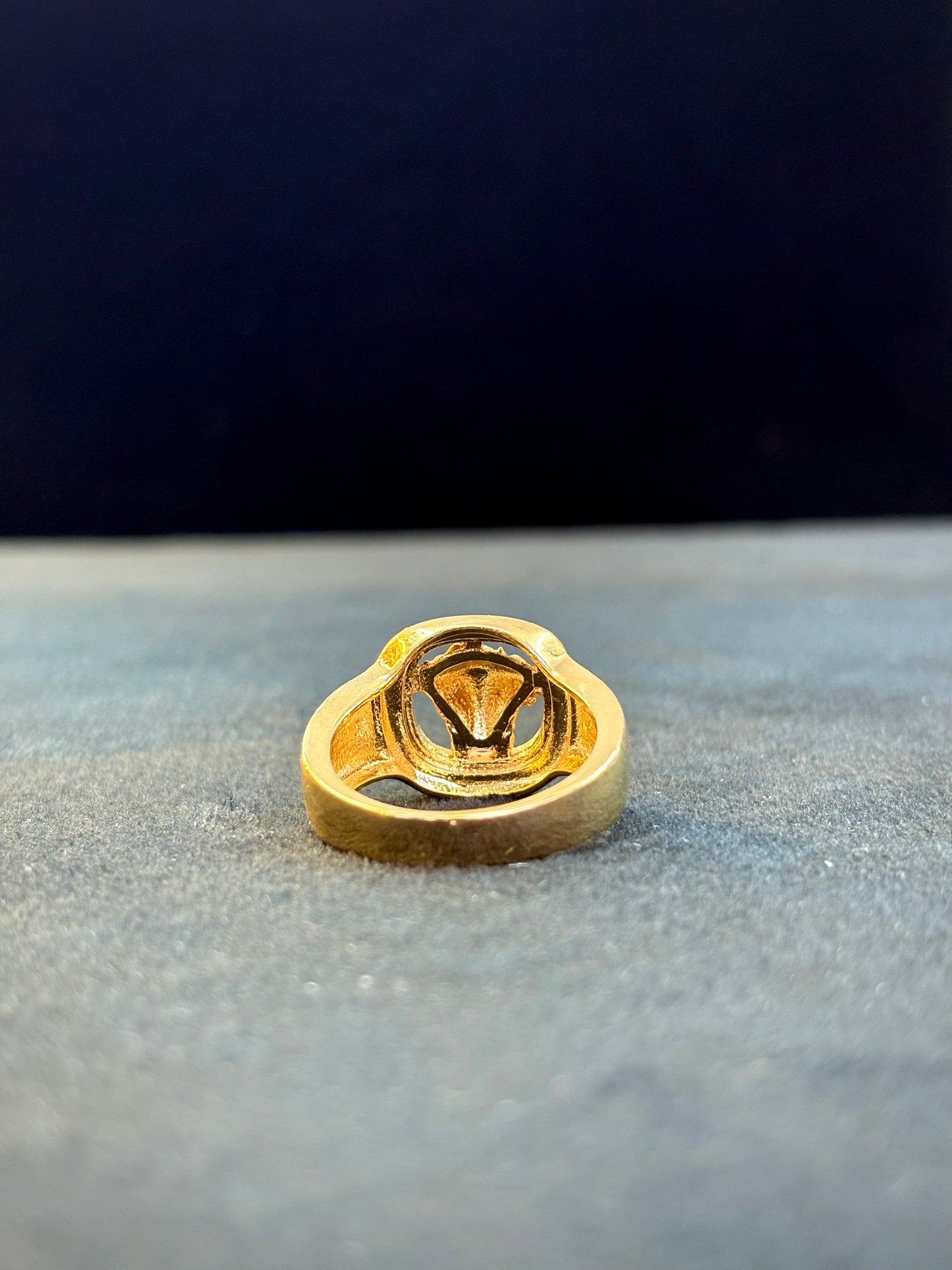 Versace Medusa Ring – 1 Gram Gold-Plated - Size 18 to 28, 5g