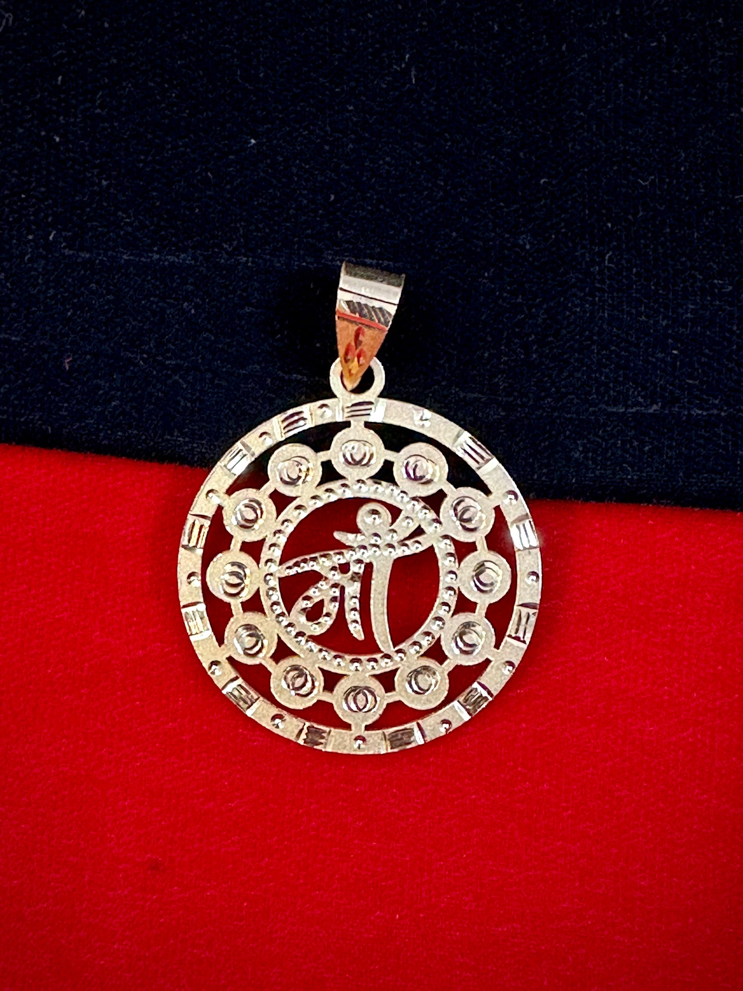 Maa Pendant - 1 Gram Gold-Plated Men's Pendant – 50mg Gold Forming, 6g