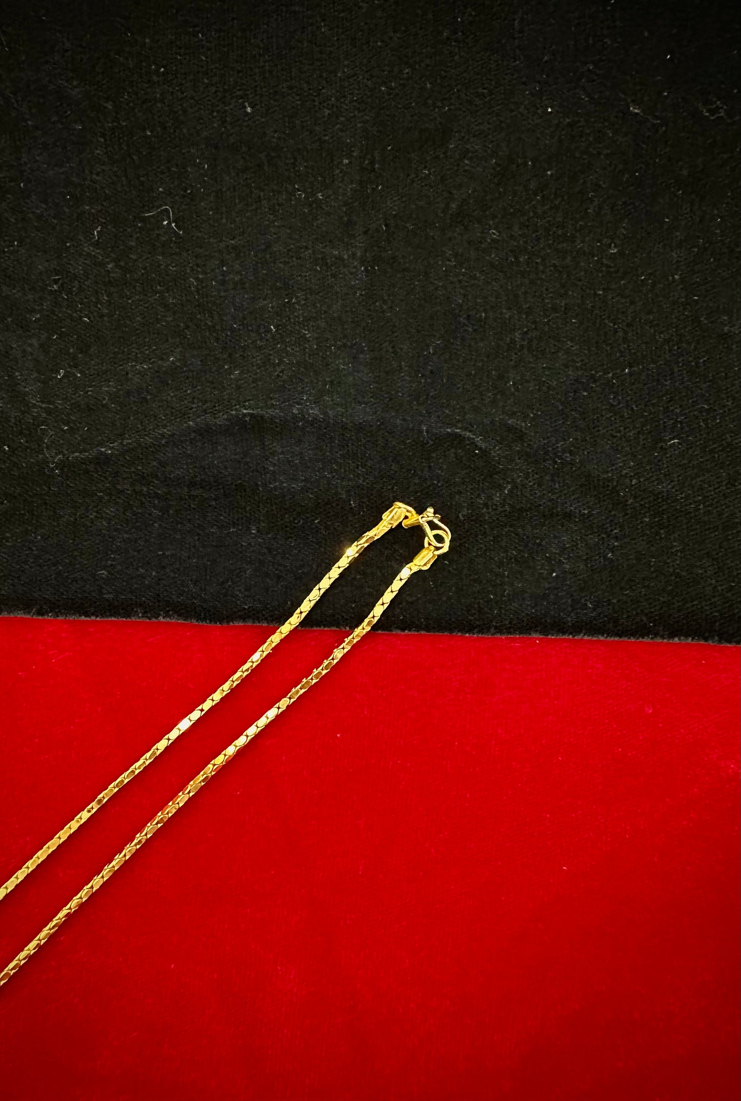 Box Chain – 150 Milligram Gold Forming, 18-22 Inch Length, 17g