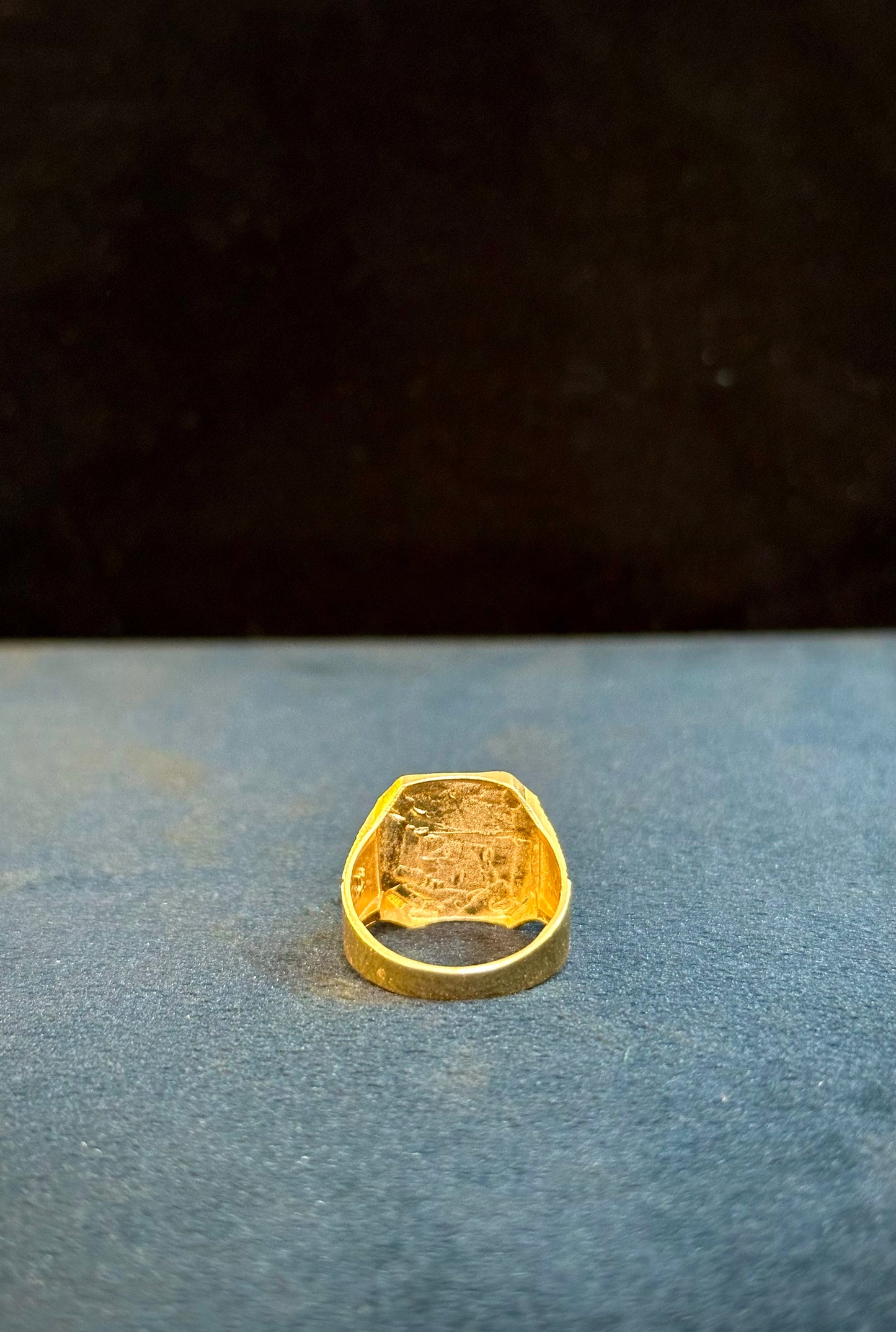 Bravix Ring – 1 Gram Gold-Plated - Size 18 to 28, 4g
