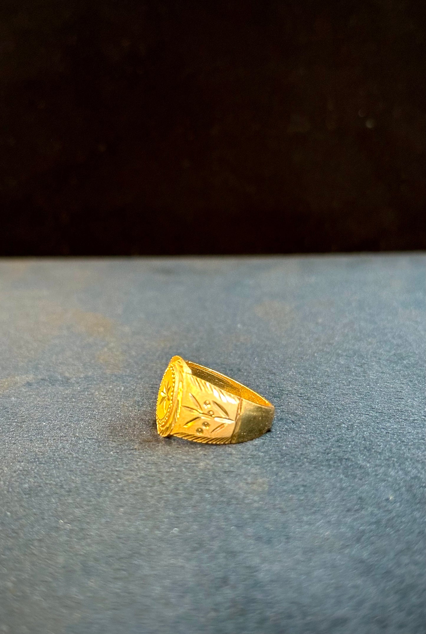 Starion Ring – 1 Gram Gold-Plated - Size 18 to 28, 4g