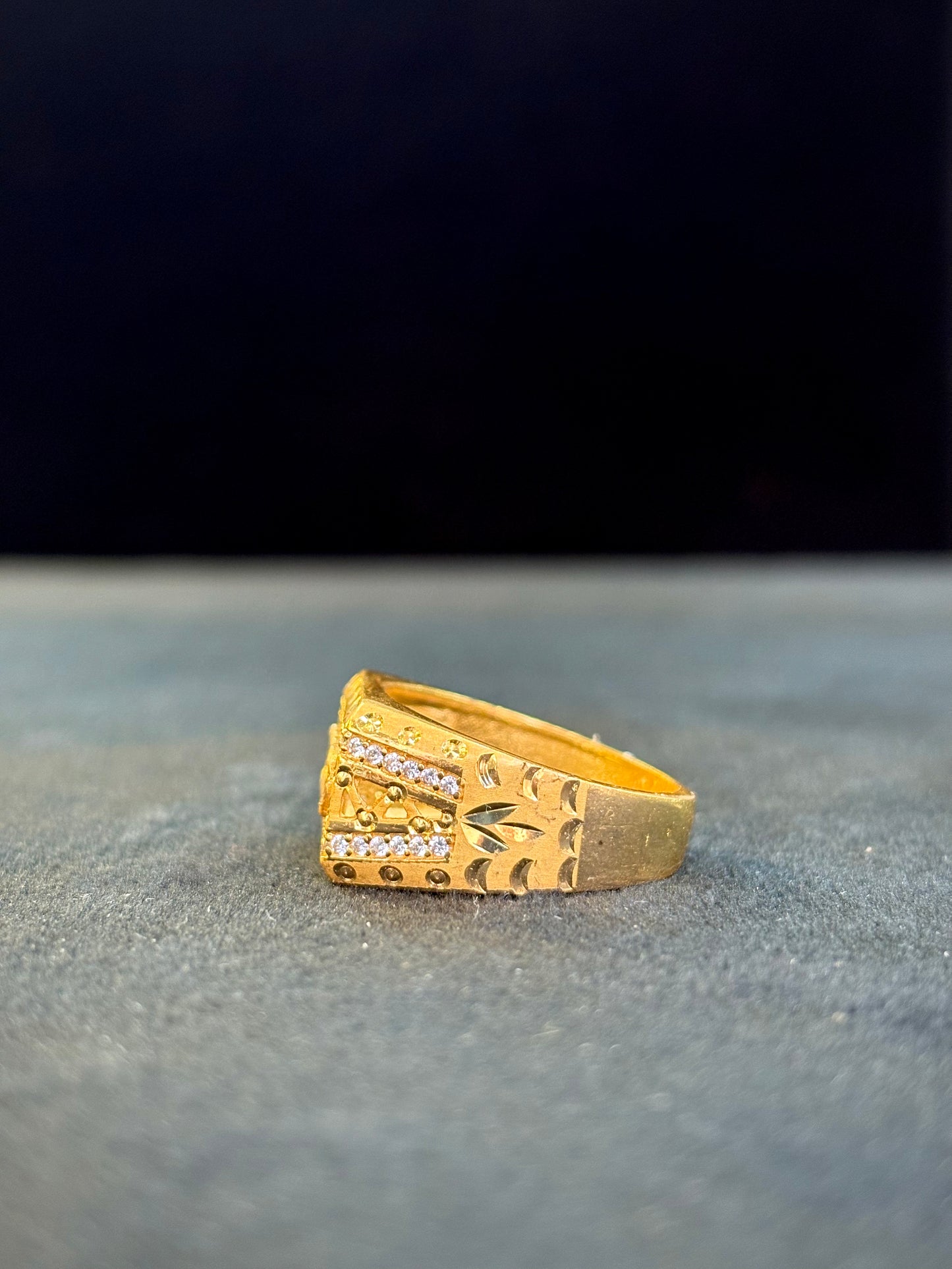 Krishna Flute Ring – 1 Gram Gold-Plated - Size 18 to 28, 6g
