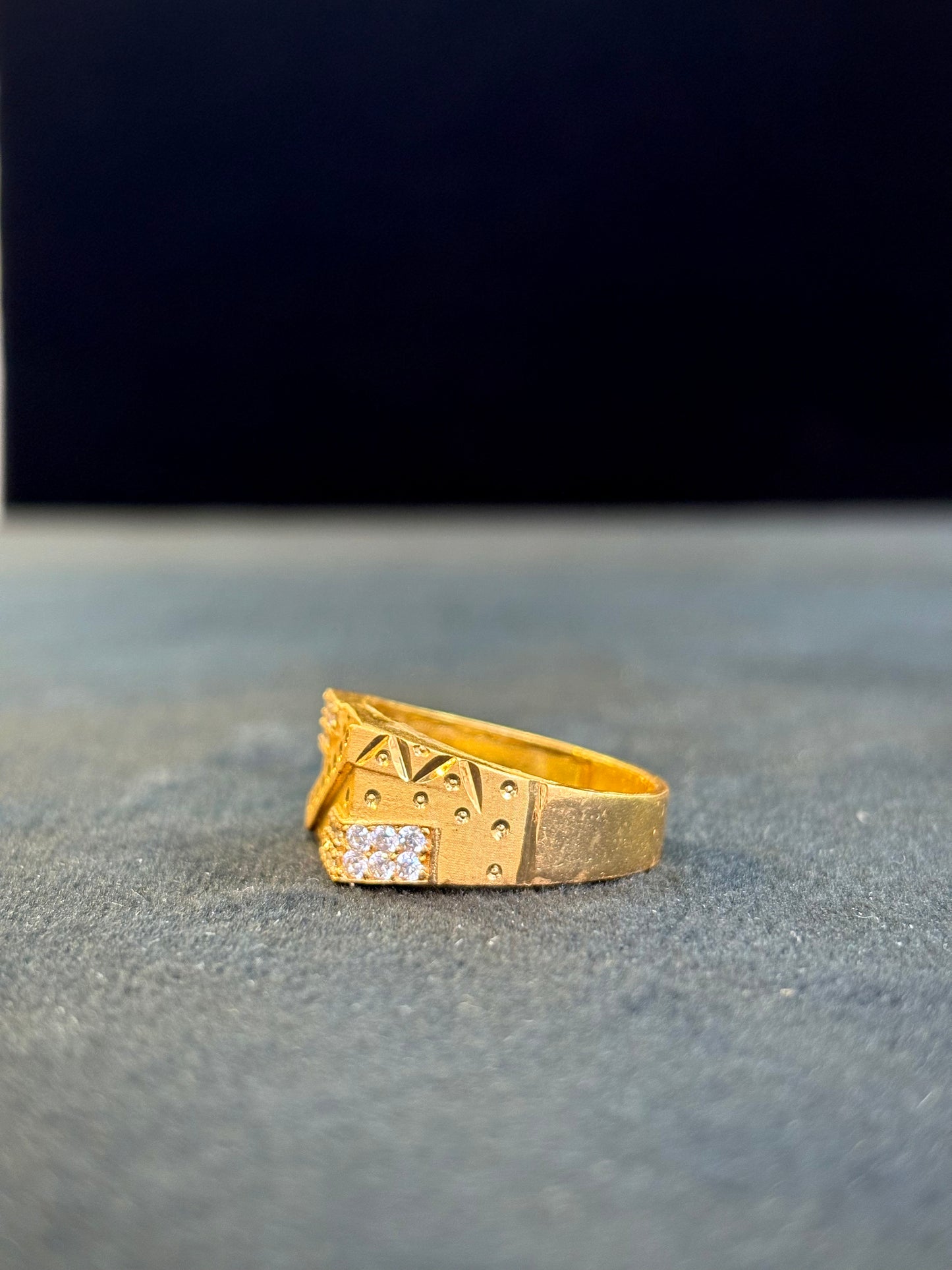 Infinity Ring – 1 Gram Gold-Plated - Size 18 to 28, 5g
