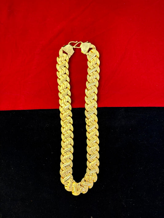 Oro Weave chain-300 Milligram Gold Forming, 18-22 Inch Length, 29g