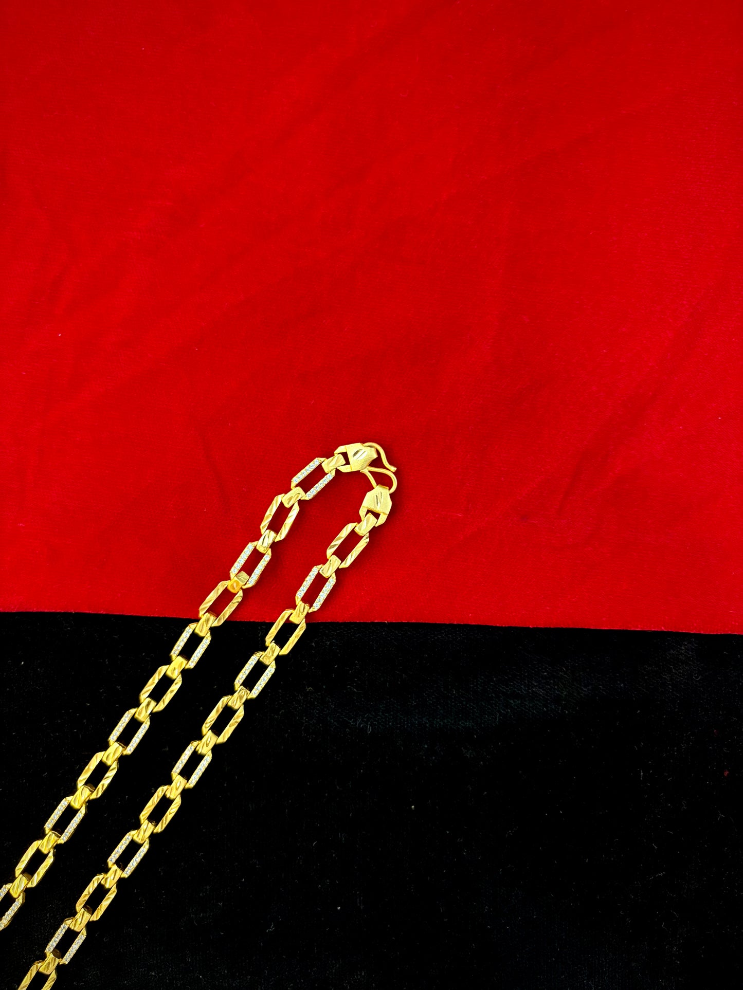 Royal Cage Chain – 200 Milligram Gold Forming, 18-22 Inch Length, 19g