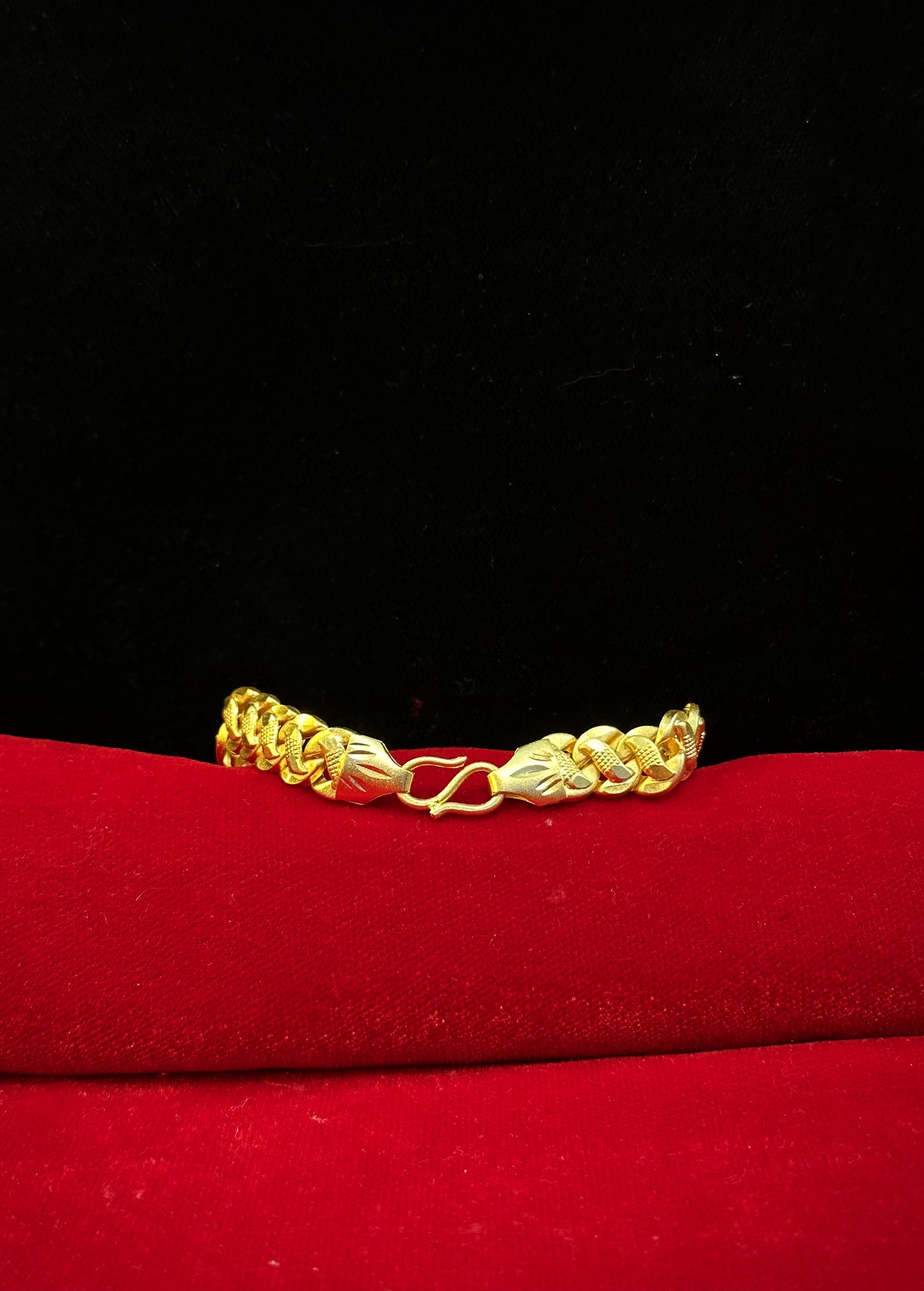 Heritage Rope  Bracelet- 200 Milligram Gold Forming, 8-Inch Length, 25 Grams