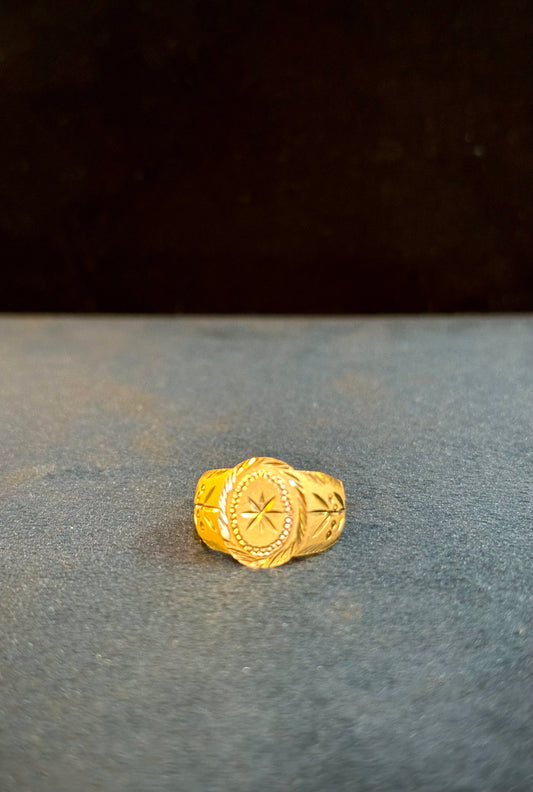 Starion Ring – 1 Gram Gold-Plated - Size 18 to 28, 4g