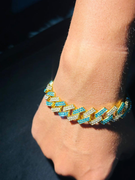 LUXURY BRACELET - 100 Milligram Gold Forming - 1 Gram Gold Plated - 17 Grams